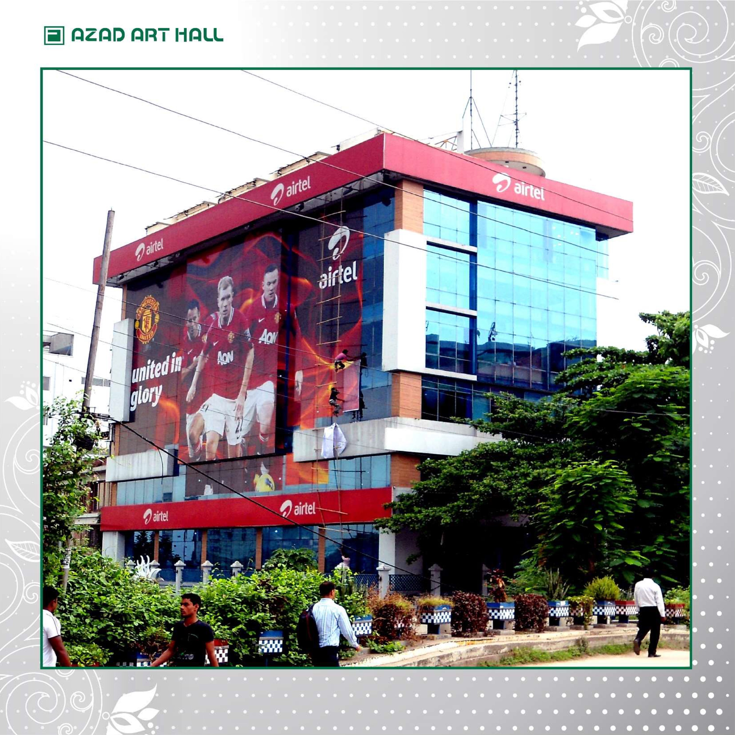 Airtel Office Branding